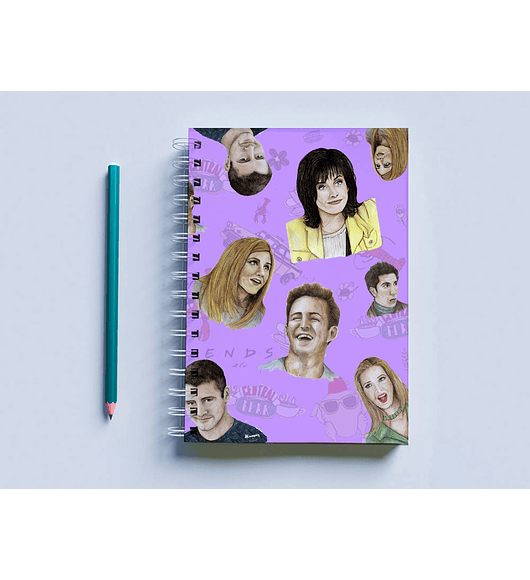 LIBRETA ANILLADA FRIENDS 