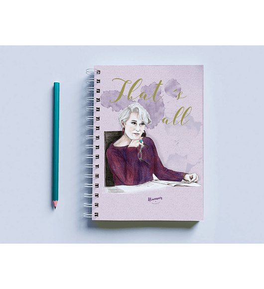 LIBRETA ANILLADA MIRANDA PRIESTLY