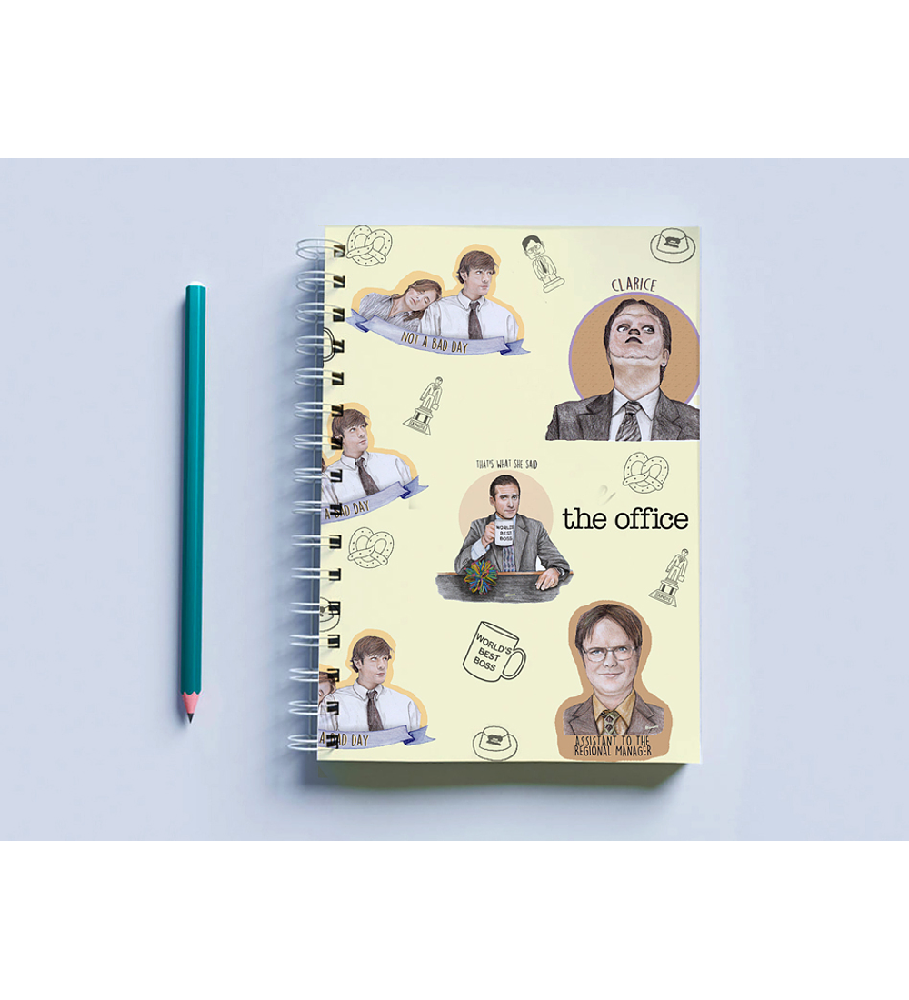 LIBRETA ANILLADA THE OFFICE 