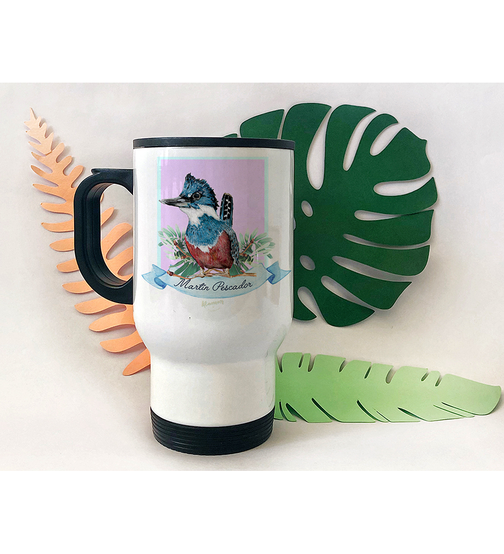 MUG TERMICO MARTIN PESCADOR 