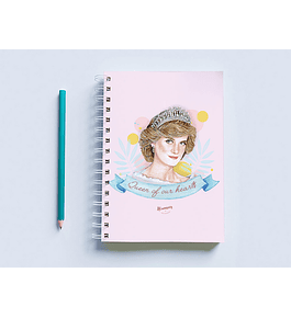 LIBRETA PRINCESA DIANA