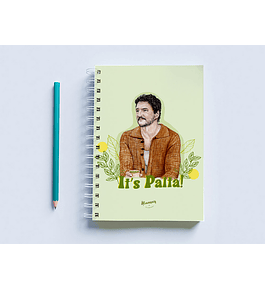 LIBRETA PEDRO PASCAL ITS PALTA