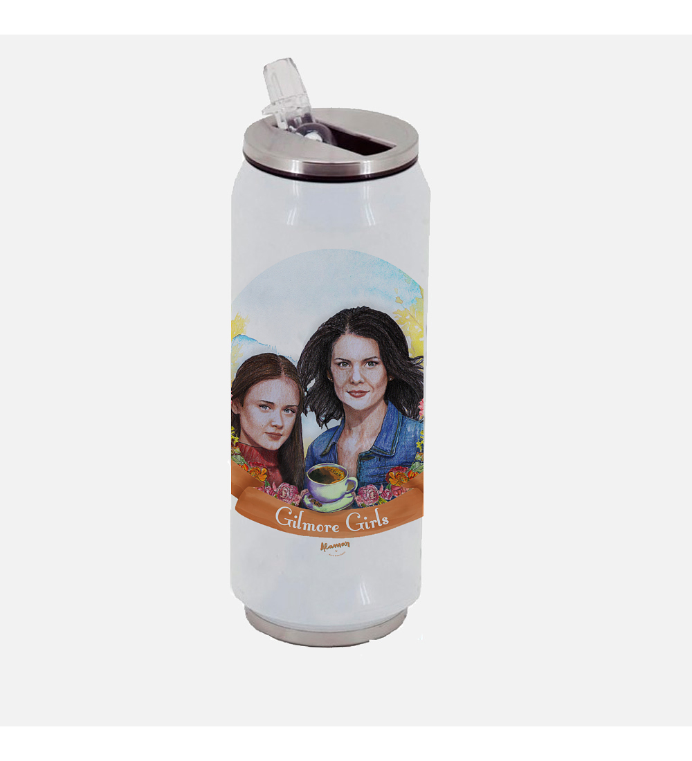 BOTELLA TERMICA TIPO LATA GILMORE GIRLS