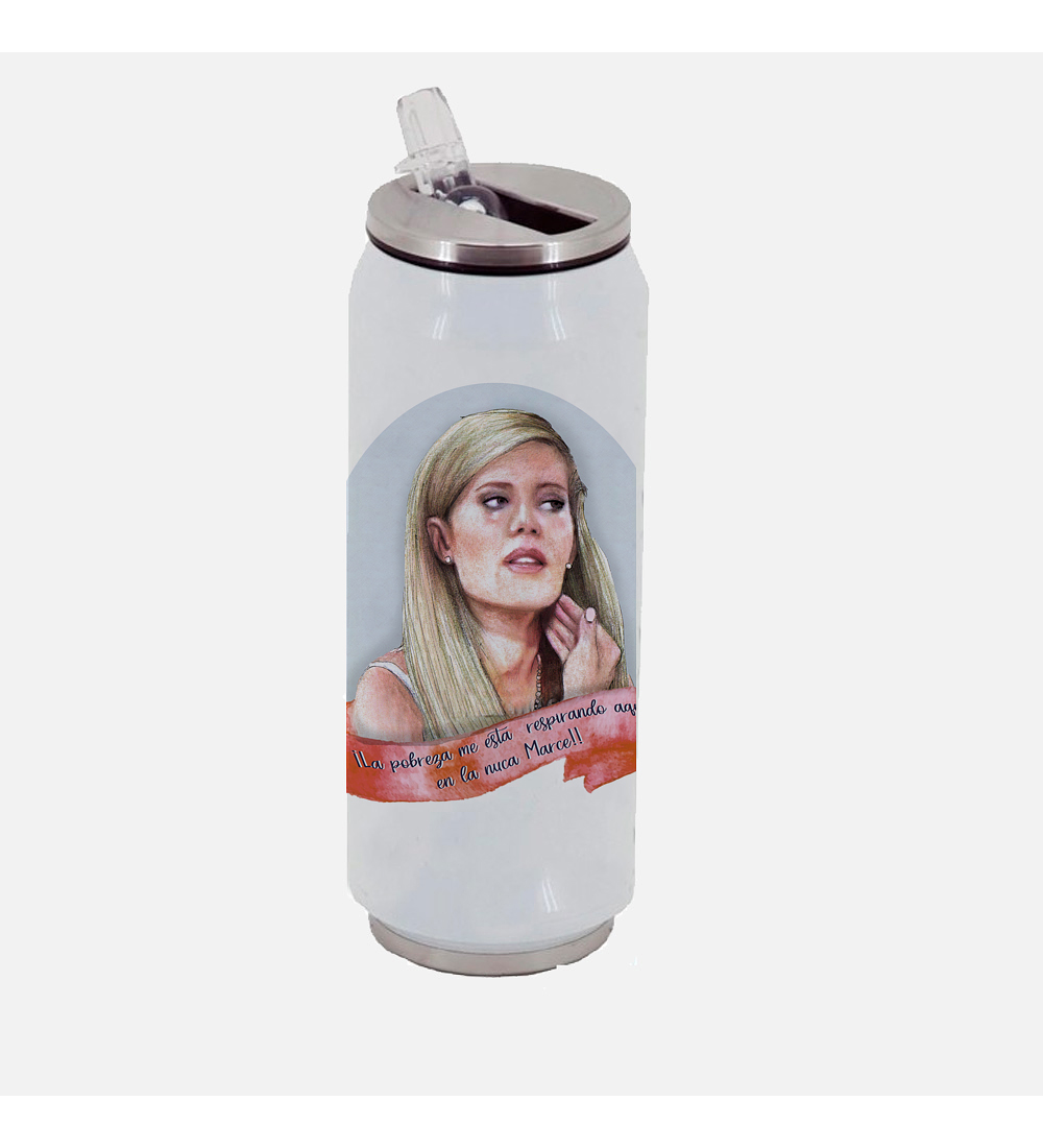 BOTELLA TERMICA TIPO LATA PATRICIA FERNANDEZ