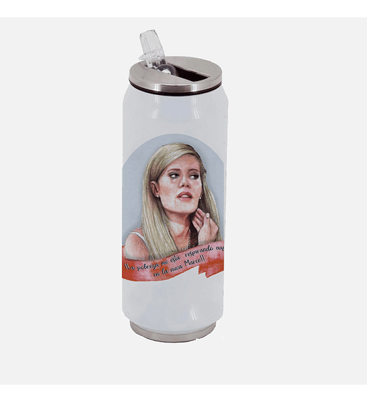 BOTELLA TERMICA TIPO LATA PATRICIA FERNANDEZ