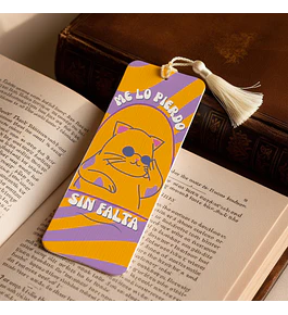 MARCAPAGINA ME LO PIERDO SIN FALTA