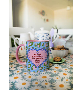 TAZÓN COLOR MI HIJA FAVORITA ME REGALÓ ESA TAZA
