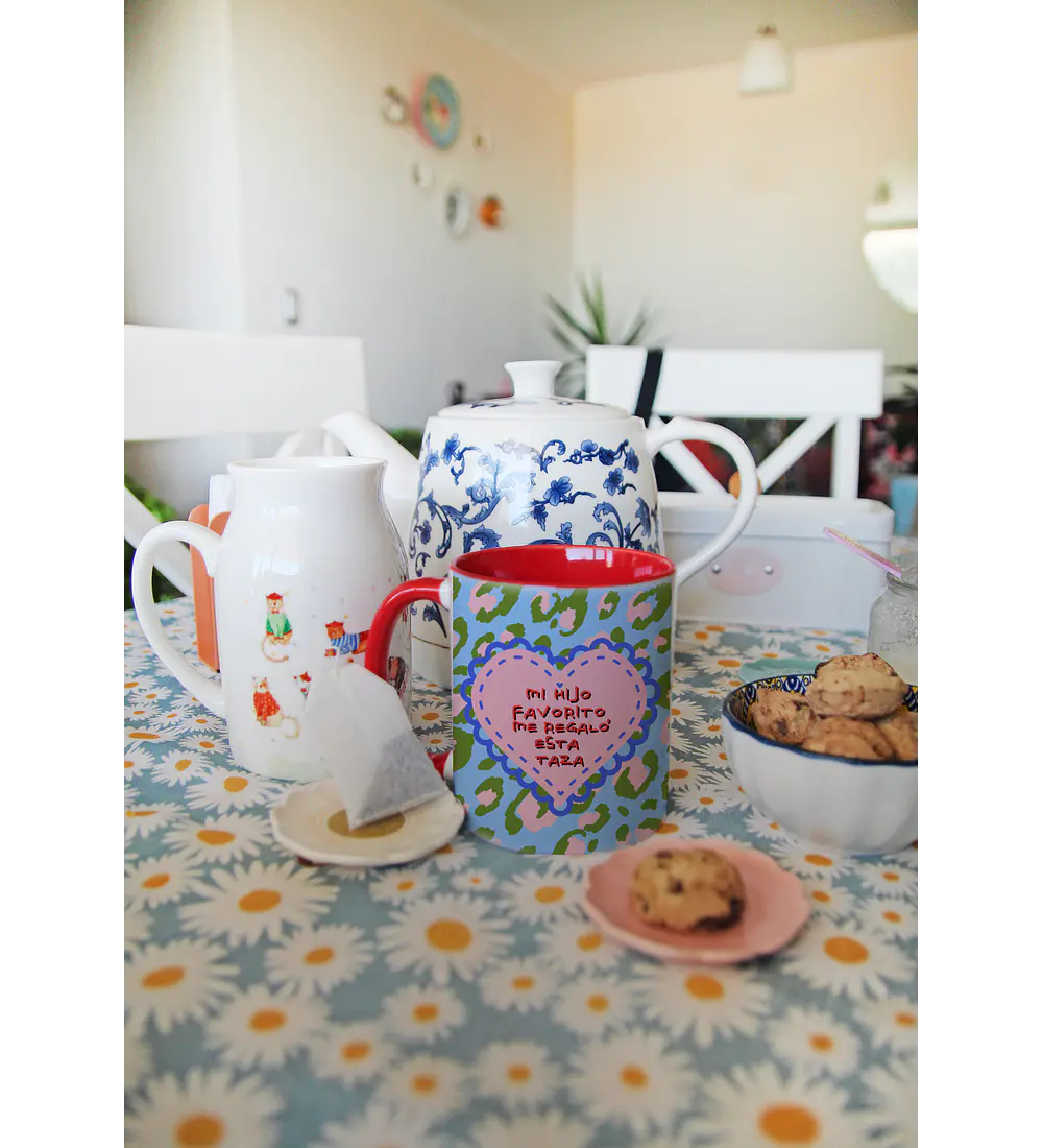 TAZÓN COLOR MI HIJO FAVORITO ME REGALÓ ESTA TAZA