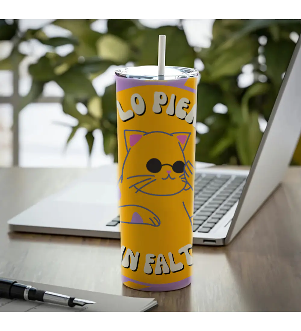 VASO TERMO TUMBLER MICHAEL ME LO PIERDO SIN FALTA
