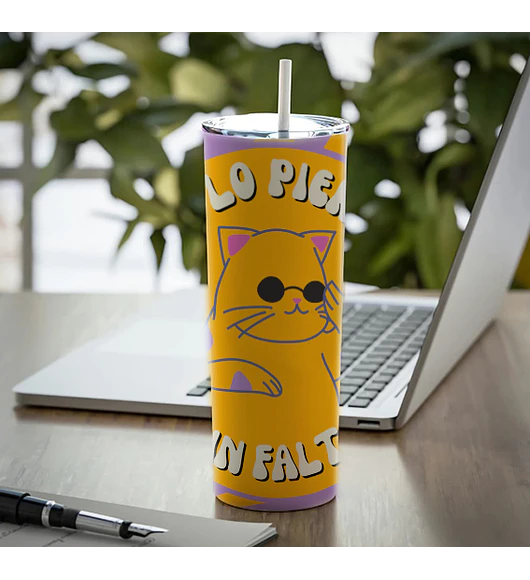 VASO TERMO TUMBLER MICHAEL ME LO PIERDO SIN FALTA