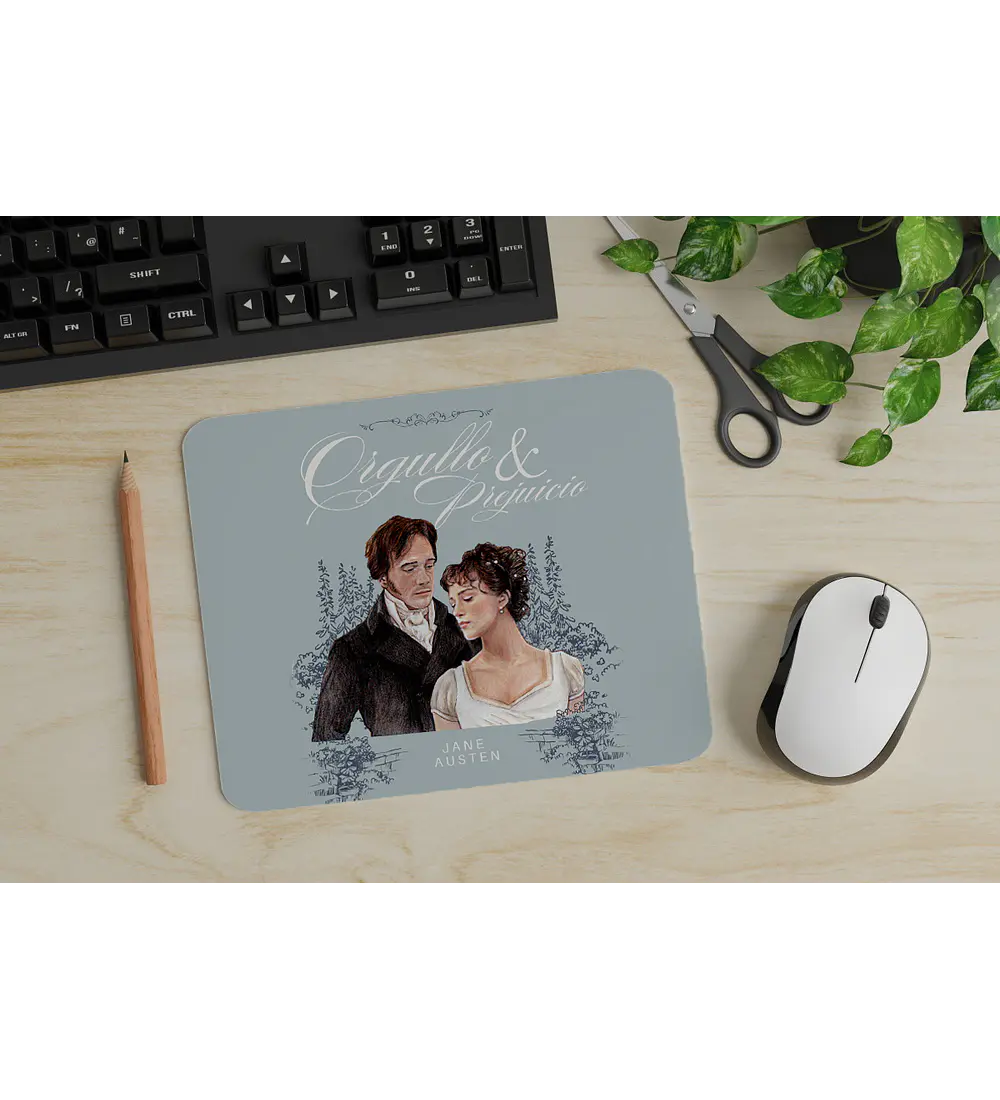 MOUSEPAD ORGULLO Y PREJUICIO 