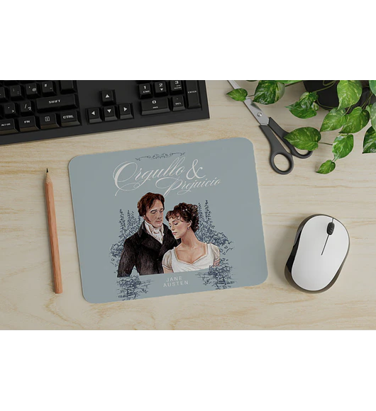 MOUSEPAD ORGULLO Y PREJUICIO 