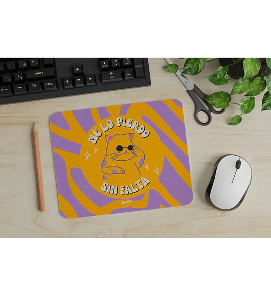 MOUSEPAD ME LO PIERDO SIN FALTA
