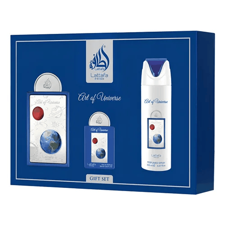 Set Art Of Universe EDP 100ml + 20ml + Spray 200ml  Hombre 1