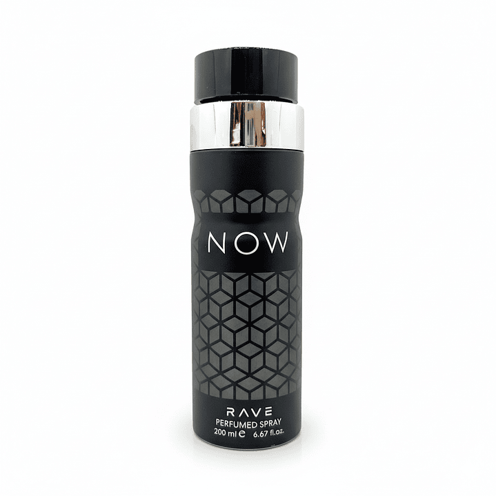 Rave Now Black Men Body Spray 200 ml de Rave 1