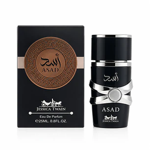 Asad EDP 25ml Hombre Jessica Twain (Sin Celofán)