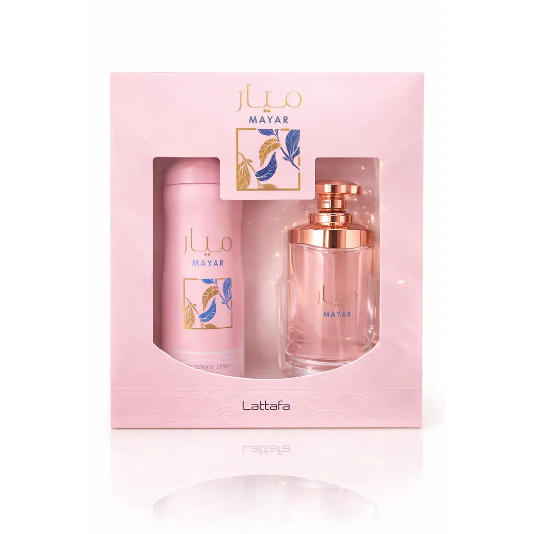 Set Lattafa Mayar – Eau de Parfum 100ml + Body Spray 200ml 1
