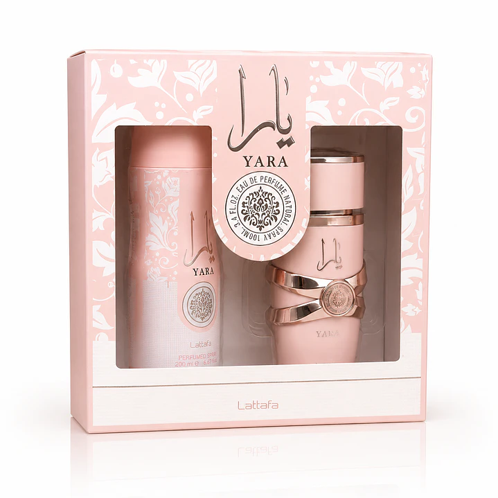 Set Lattafa Yara – Eau de Parfum 100ml + Body Spray 200ml 1