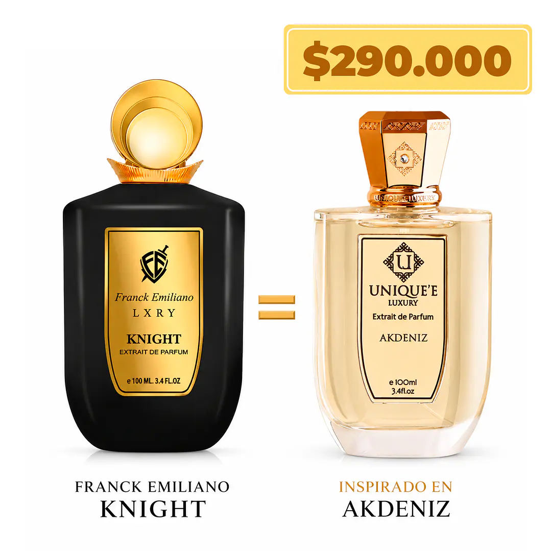 Franck Emiliano LXRY Knight Unisex Extrait de Parfum 100 ml 1