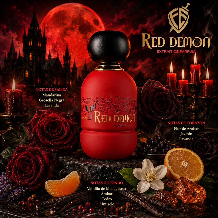 Franck Emiliano Red Demon Mujer Extrait de Parfum 100 ml 3