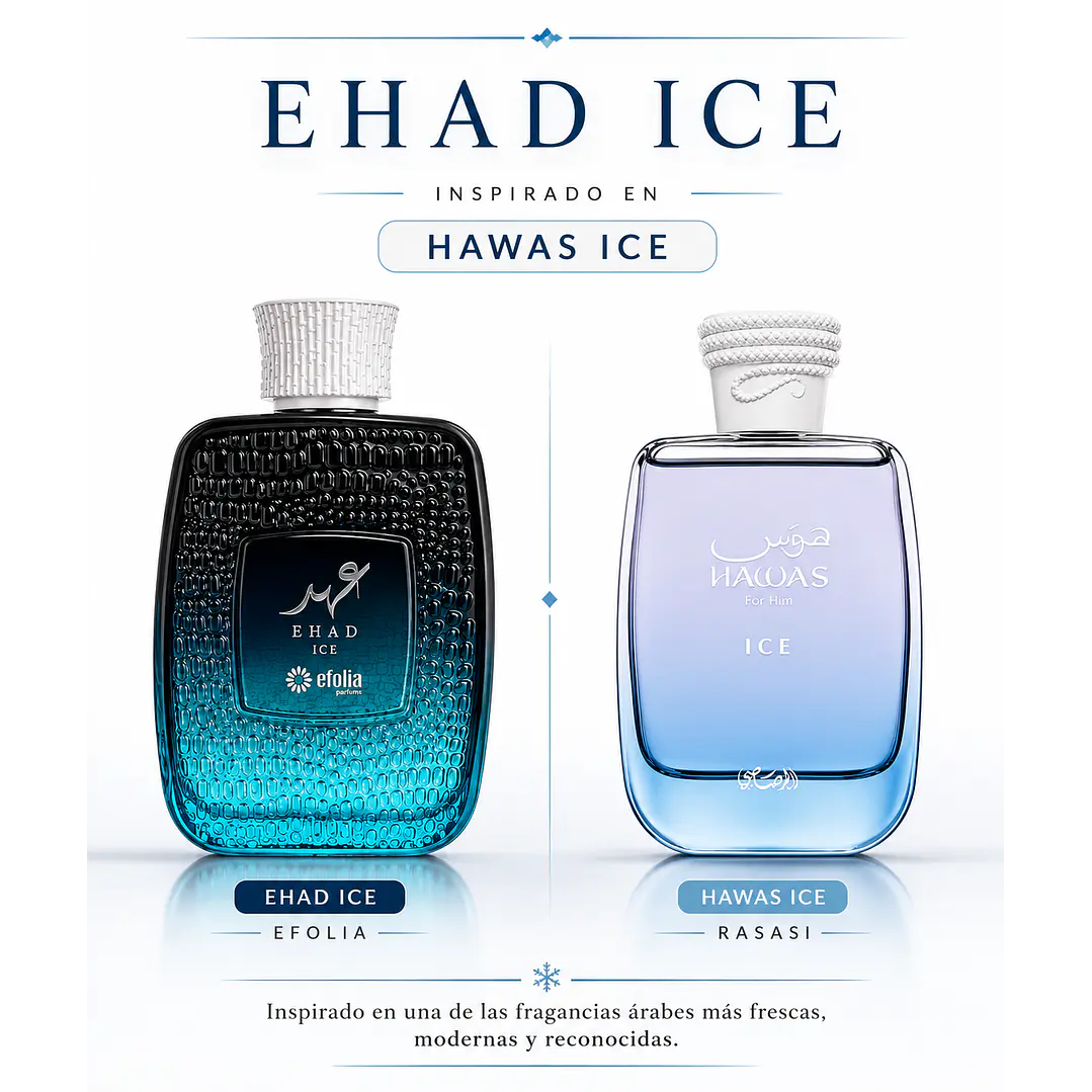 Ehad Ice de Efolia EDP 100ml Hombre 2