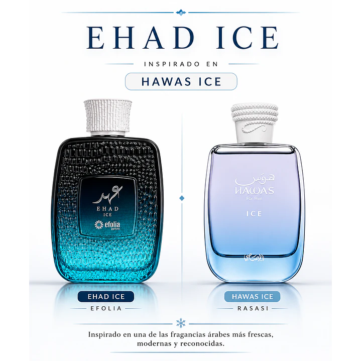 Ehad Ice de Efolia EDP 100ml Hombre 2