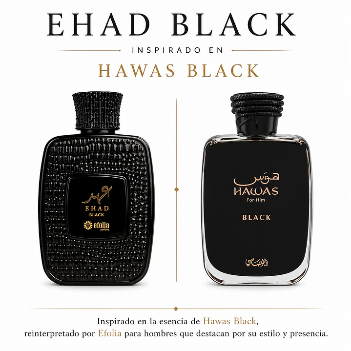 Ehad Black de Efolia EDP 100 ml Hombre 2