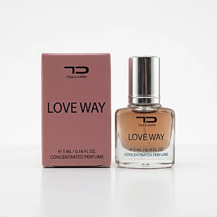 Love Way de Tom & Darin 5ml Concentrado de Perfume Roll On Mujer