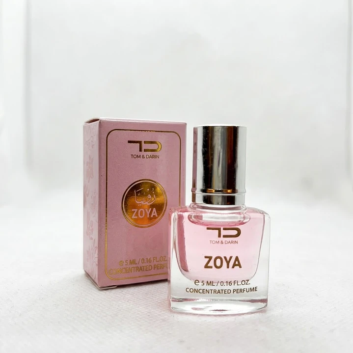 Zoya de Tom & Darin 5ml Concentrado de Perfume Roll On Mujer 1