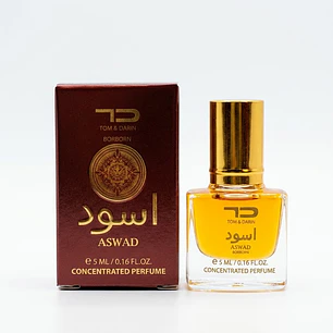 Aswad Bourbon de Tom & Darin 5ml Concentrado de Perfume Roll On Hombre