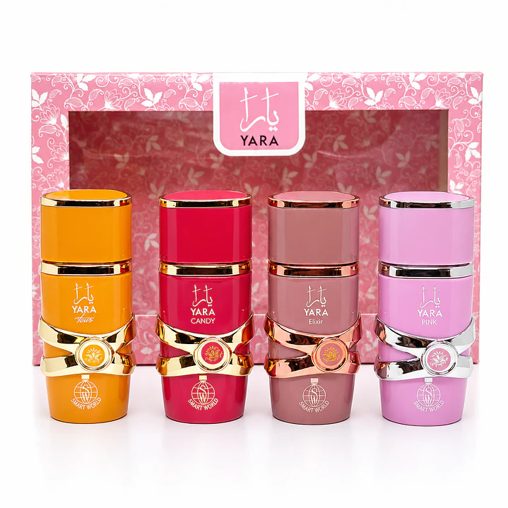 Set Yara de Smart World 4 Perfumes de 25ml Mujer (sin celofán) 1