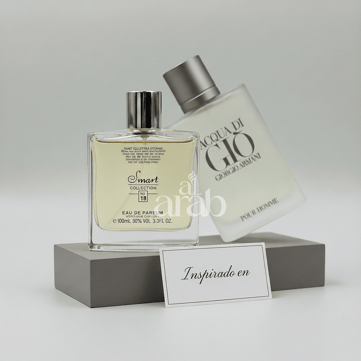 Smart 18 - Acqua Di Gio Men EDP 100ml Hombre 1