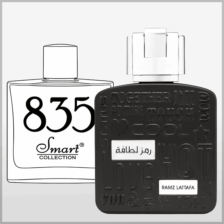 SMART 835 RAMZ BLACK EDP 100ML UNISEX 1