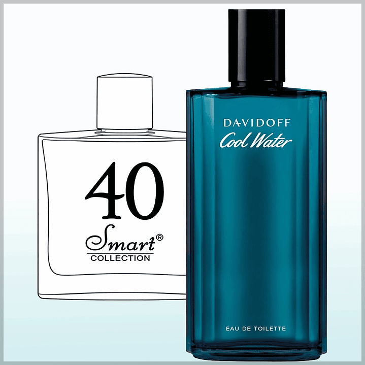 SMART 40 – Cool Water Men EDP 100 ml 1