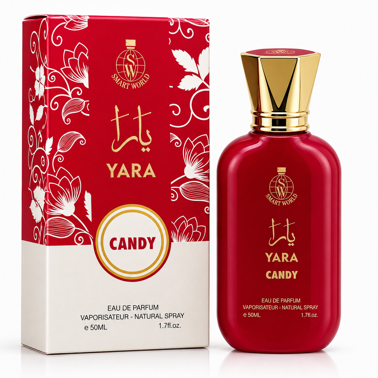 Smart World Yara Candy 50ml EDP Mujer (sin celofán)