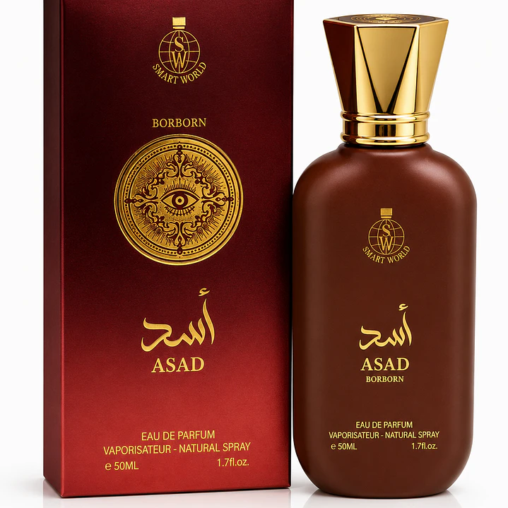 Smart World Asad Bourbon 50ml EDP Unisex (sin celofán) 1