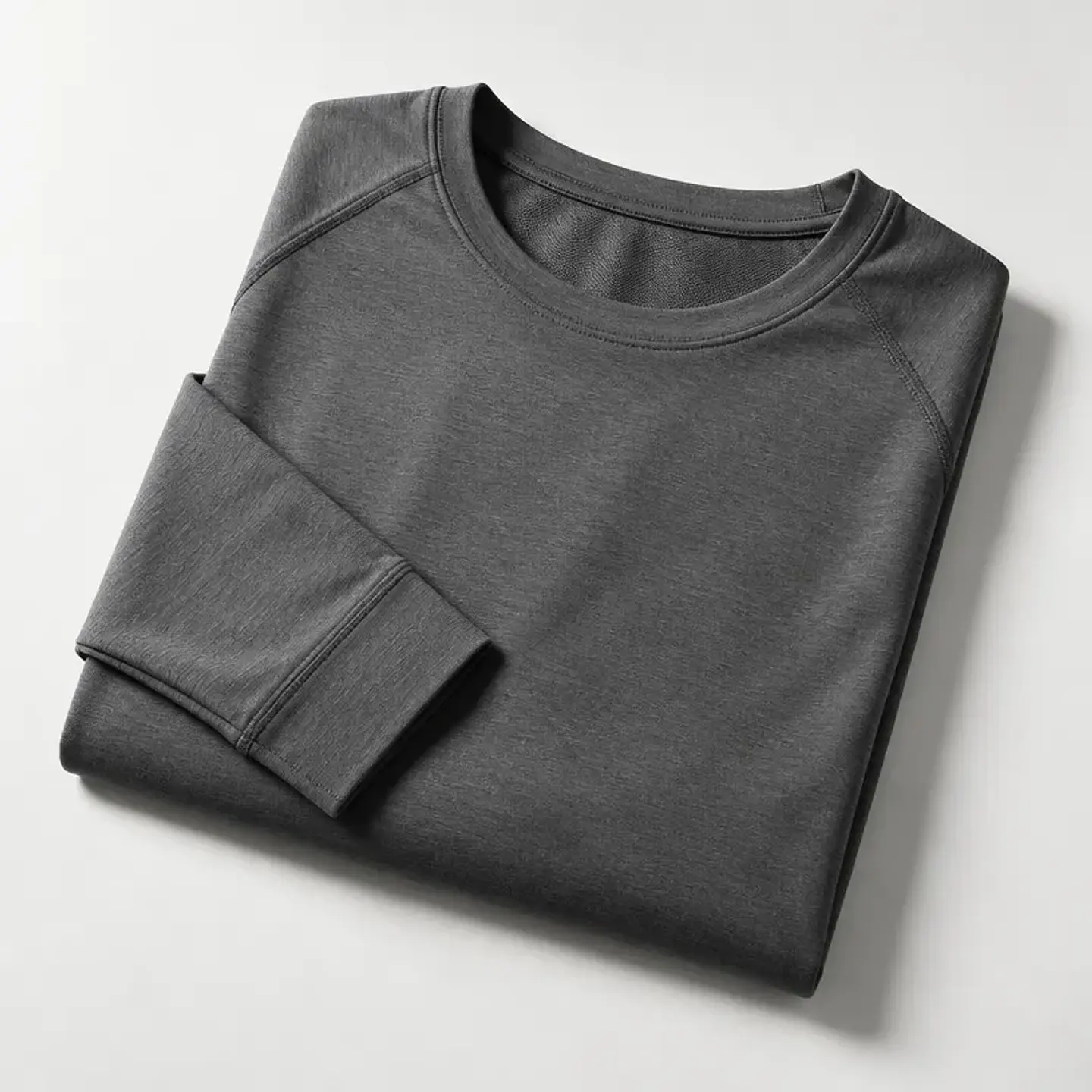 Polera Límite Gris — manga larga 1