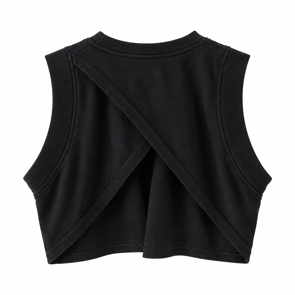 Polera Cross Crop 2