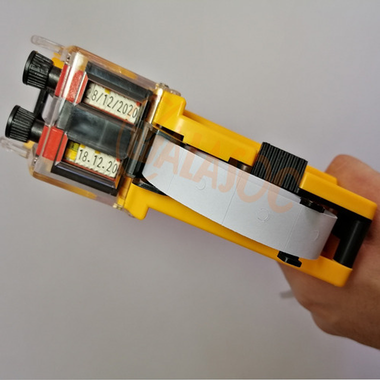 Etiquetadora Doble Línea Fecha Precio Lote Mx 6600 4