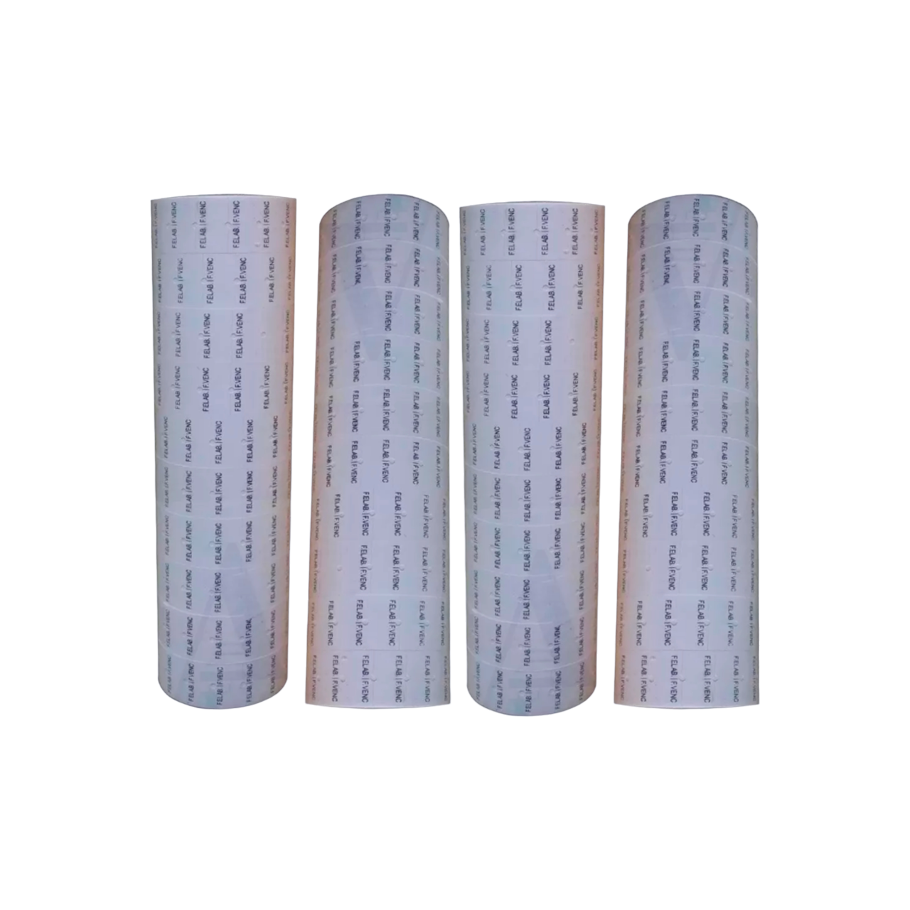 Pack 4 Rollos Etiquetas De Fecha Elaboración Y Vencimiento
