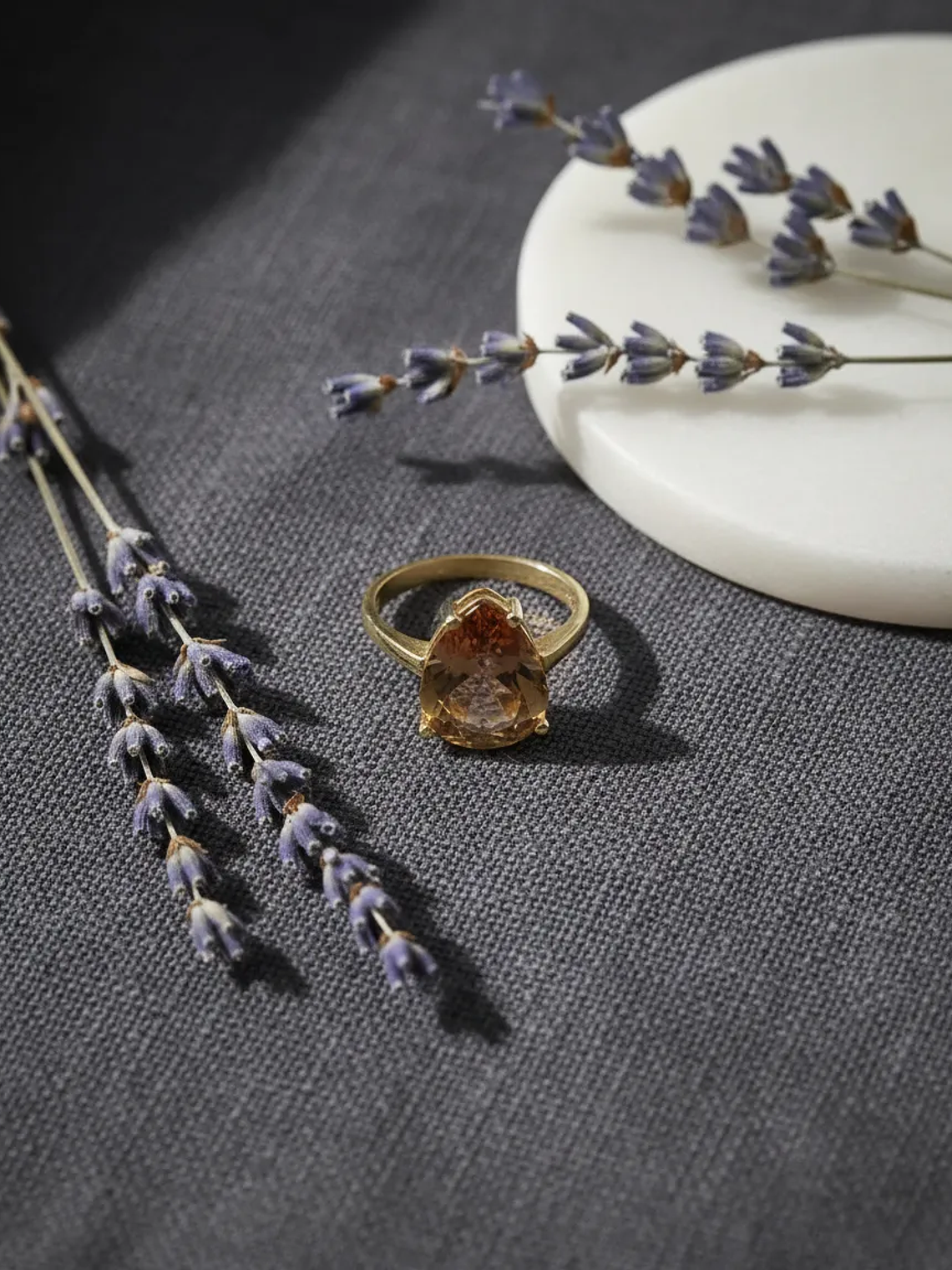 Anillo Sultanita Plata 925 Baño En Oro 18k 1