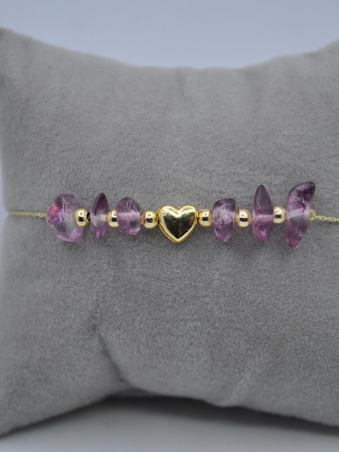 Pulsera Con Piedra Amatista 3