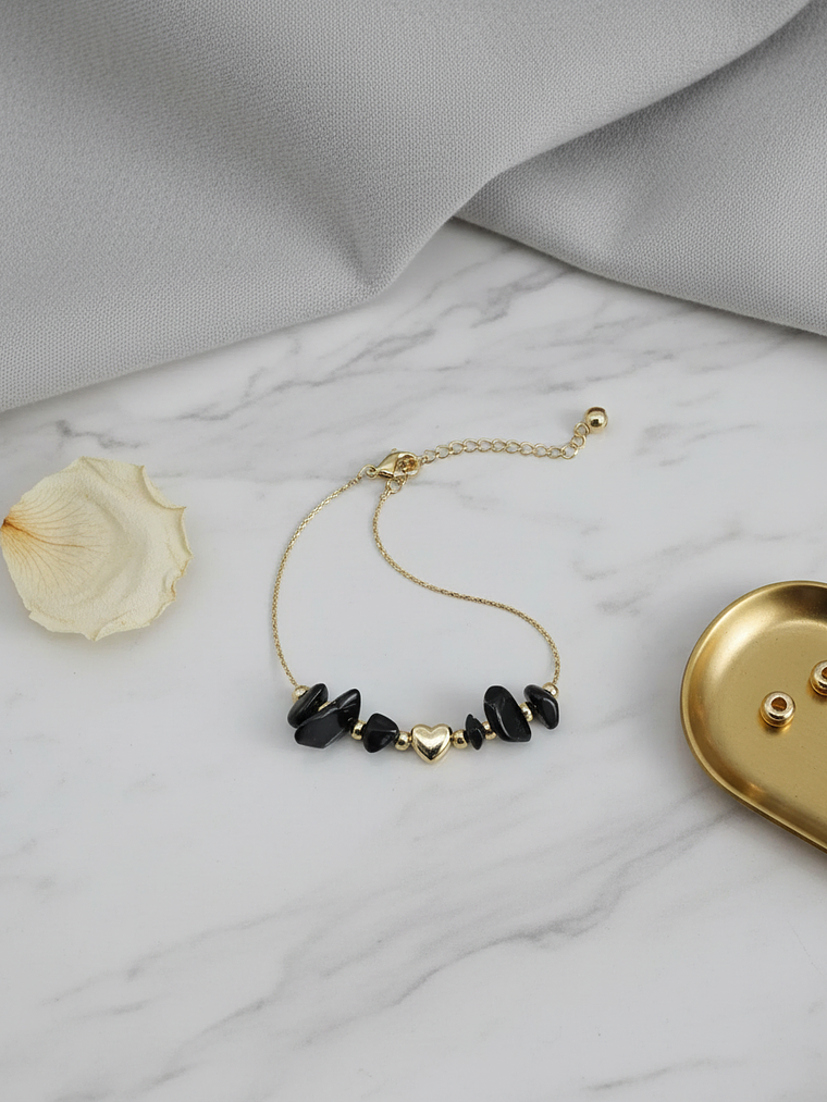 Pulsera Con Piedra Onyx 1