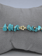 Pulsera Con Piedra Turquesa - Miniatura 3