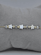 Pulsera Dama Con Varios Ojos Turcos y Estrellas Blanco - Miniatura 3