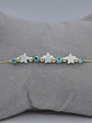 Pulsera Dama Con Varios Ojos Turcos y Estrellas Turquesa - Miniatura 3