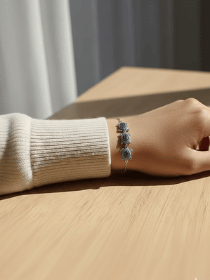 Pulsera De Diseño De Tortugas Con Circones 