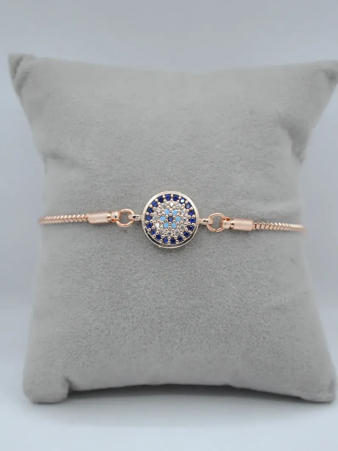 Pulsera Con Circones En Forma De Ojo Turco Coral 3