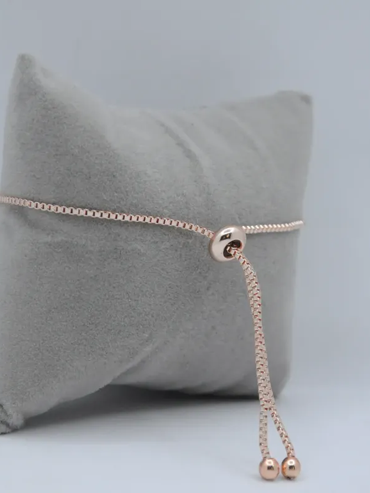 Pulsera En Acero Bañado En Rodio Con Ojo Turco Coral 4