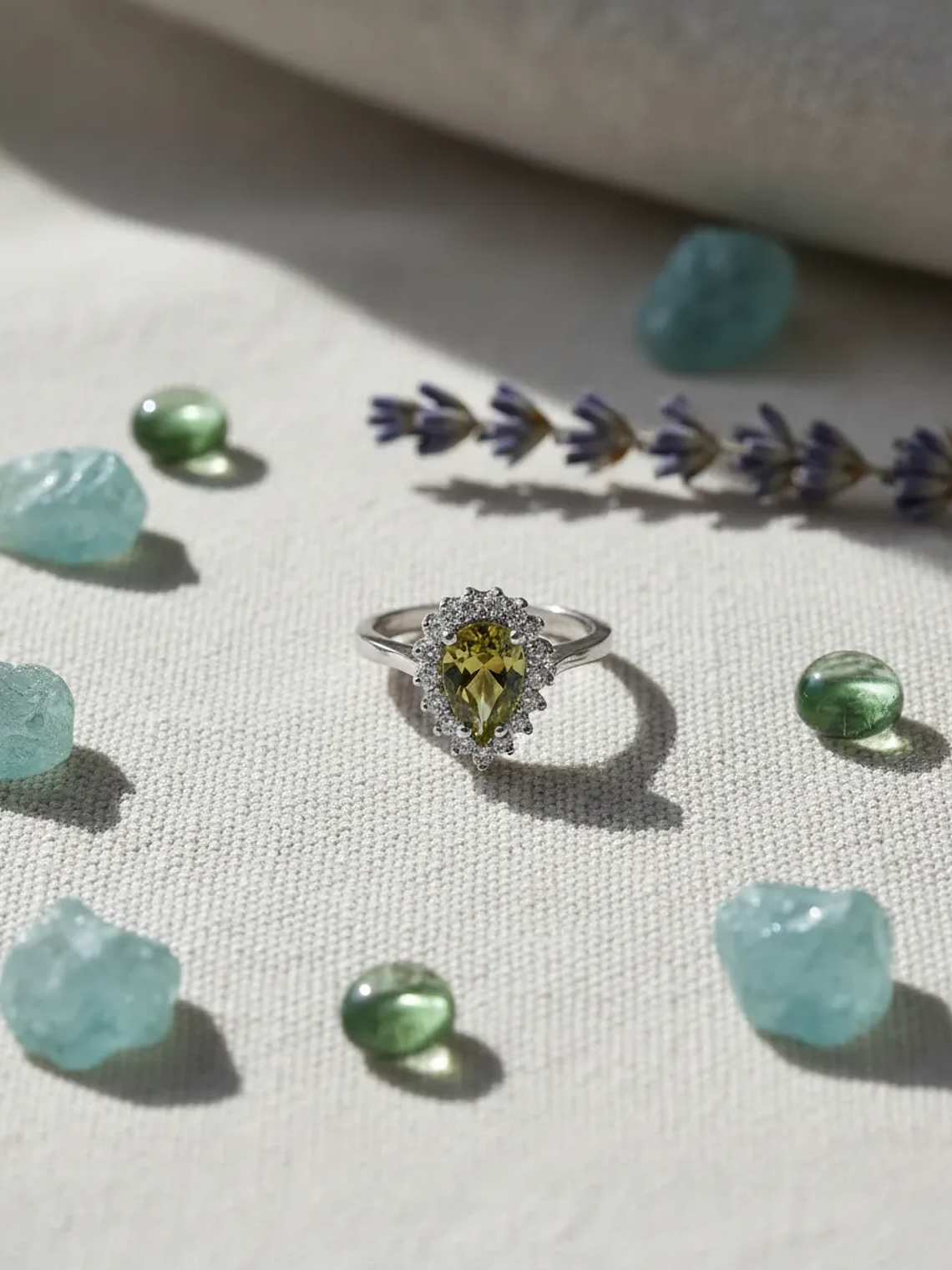 Anillo De Plata Ley 925 Con Piedra Turca Sultanita 1